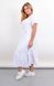 Plus Size dress with streams on the bottom. White.485142288 485142288 photo 3