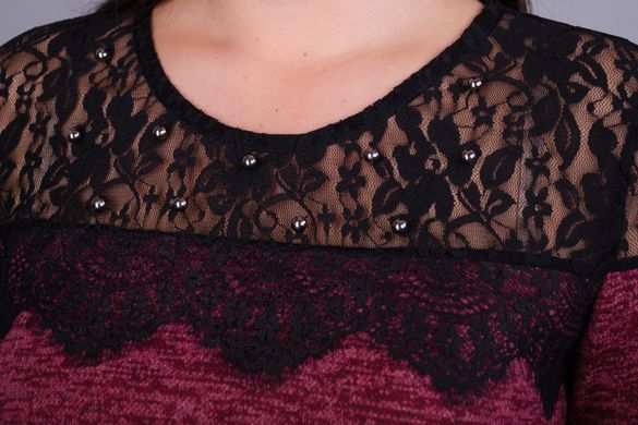 Stylish blouse plus size for women. Bordeaux.485131063 485131063 photo