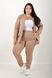 Sports costume on fleece pants with a cuff. Beige.495278339 495278339 photo 5