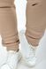 Sports costume on fleece pants with a cuff. Beige.495278339 495278339 photo 11