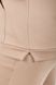 Sports costume on fleece pants with a cuff. Beige.495278334 495278334 photo 9