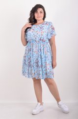 A everyday summer dress with a chiffon. Blue bell.4952783085052 4952783085052 photo