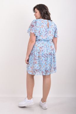 A everyday summer dress with a chiffon. Blue bell.4952783085052 4952783085052 photo