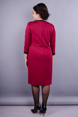 An elegant women's dress plus size. Bordeaux.485131218 485131218 photo