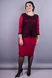 An elegant women's dress plus size. Bordeaux.485131218 485131218 photo 1