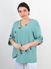 Summer blouse plus size. Mint.485141632 485141632 photo