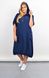 Summer sports dress with a hood of a Plus size. Blue.485142276 485142276 photo 4