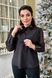 Exquisite blouse with original sleeve. Black.400935434mari52, 62