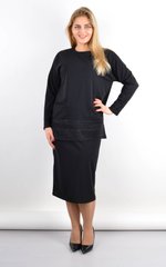 Stylowy garnitur dla kobiet z Lurex Plus Saiz. Czarny. 485141561 485141561 photo