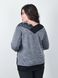 Women's sweater with lace to a Plus size. Grey.485141904 485141904 photo 3