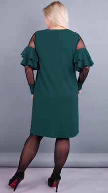 An elegant women's dress plus size. Emerald.4851312775052 4851312775052 photo