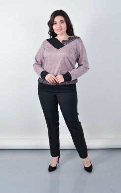 Women's sweater with lace to a Plus size. Powder.485141903 485141903 photo