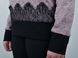 Women's sweater with lace to a Plus size. Powder.485141903 485141903 photo 6