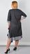 Advisio. A magical large size dress. Graphite., not selected