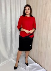 Office beautiful skirt. Red.451700006mari56, 56