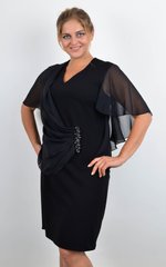 Robe de vacances pour les femmes de taille plus .. noir.485142470 485142470 photo