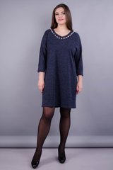 Plus -Size -Kleid für Frauen. Blue Graphit.485131255 485131255 photo