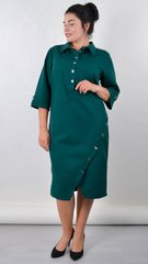 Elegancka sukienka dla krętych kobiet. Emerald.485140226 485140226 photo