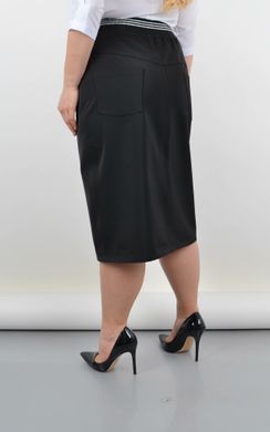 A warm Plus size skirt. Black.485142735 485142735 photo