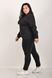 Sports costume on fleece pants with a cuff. Black.495278337 495278337 photo 4