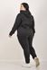 Sports costume on fleece pants with a cuff. Black.495278332 495278332 photo 2
