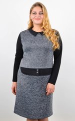 Casual dress for plus size. Black gray.485142511 485142511 photo