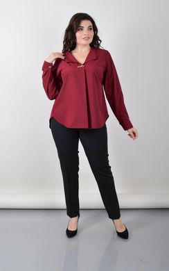 Women's blouse for Plus sizes. Bordeaux.485141793 485141793 photo