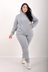 Sports costume on fleece pants with a cuff. Grey.495278335 495278335 photo
