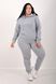 Sports costume on fleece pants with a cuff. Grey.495278335 495278335 photo 2