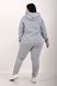 Sports costume on fleece pants with a cuff. Grey.495278335 495278335 photo 3