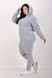 Sports costume on fleece pants with a cuff. Grey.495278340 495278340 photo 2