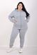 Sports costume on fleece pants with a cuff. Grey.495278340 495278340 photo 1