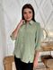 Stylish Plus size blouse. Olive.398705813, 54