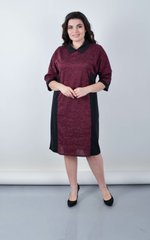 Dress for every day for plus size. Bordeaux.485141787 485141787 photo