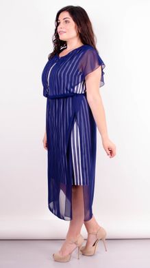 Dress Plus size for a special occasion. Strip+blue.485139771 485139771 photo