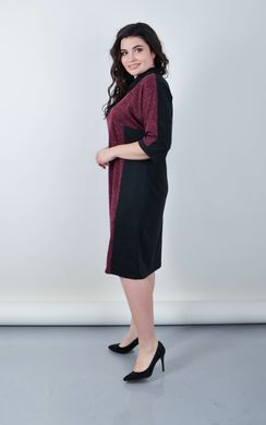 Dress for every day for plus size. Bordeaux.485141787 485141787 photo