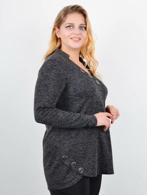 Pull tricoté pour femmes plus tailles. Graphite.485142696 485142696 photo