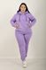 Sports costume on fleece pants with a cuff. Lavender.495278333 495278333 photo 1