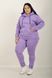 Sports costume on fleece pants with a cuff. Lavender.495278333 495278333 photo 7
