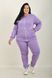 Sports costume on fleece pants with a cuff. Lavender.495278338 495278338 photo 5