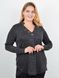 Women's knitted sweater Plus sizes. Graphite.485142696 485142696 photo 2