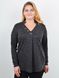 Women's knitted sweater Plus sizes. Graphite.485142696 485142696 photo 1