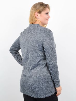 Женски плетен пуловер плюс размери. Grey.485142705 485142705 photo
