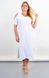 A long dress with cuts on the shoulders. White.485142127 485142127 photo 1