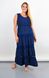 A long-sarafan dress full with lace inserts. Blue.485142198 485142198 photo 1