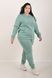 Sports costume on fleece pants with a cuff. Mint color.495278341 495278341 photo 4