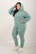 Sports costume on fleece pants with a cuff. Mint color.495278336 495278336 photo 5
