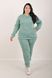 Sports costume on fleece pants with a cuff. Mint color.495278341 495278341 photo 2