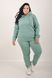 Sports costume on fleece pants with a cuff. Mint color.495278336 495278336 photo 2