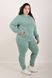 Sports costume on fleece pants with a cuff. Mint color.495278341 495278341 photo 5